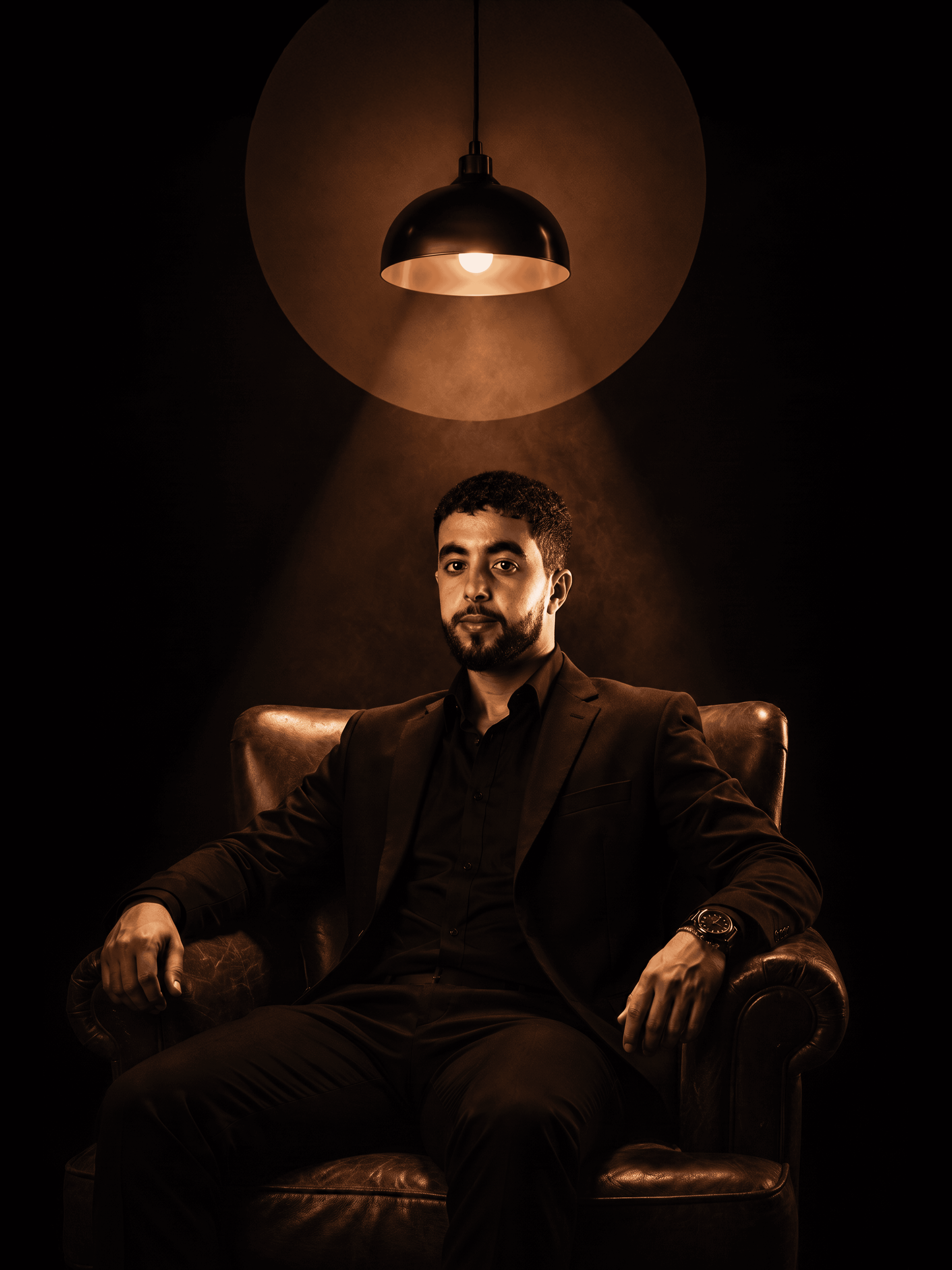 Yassine Ait Elhaj working